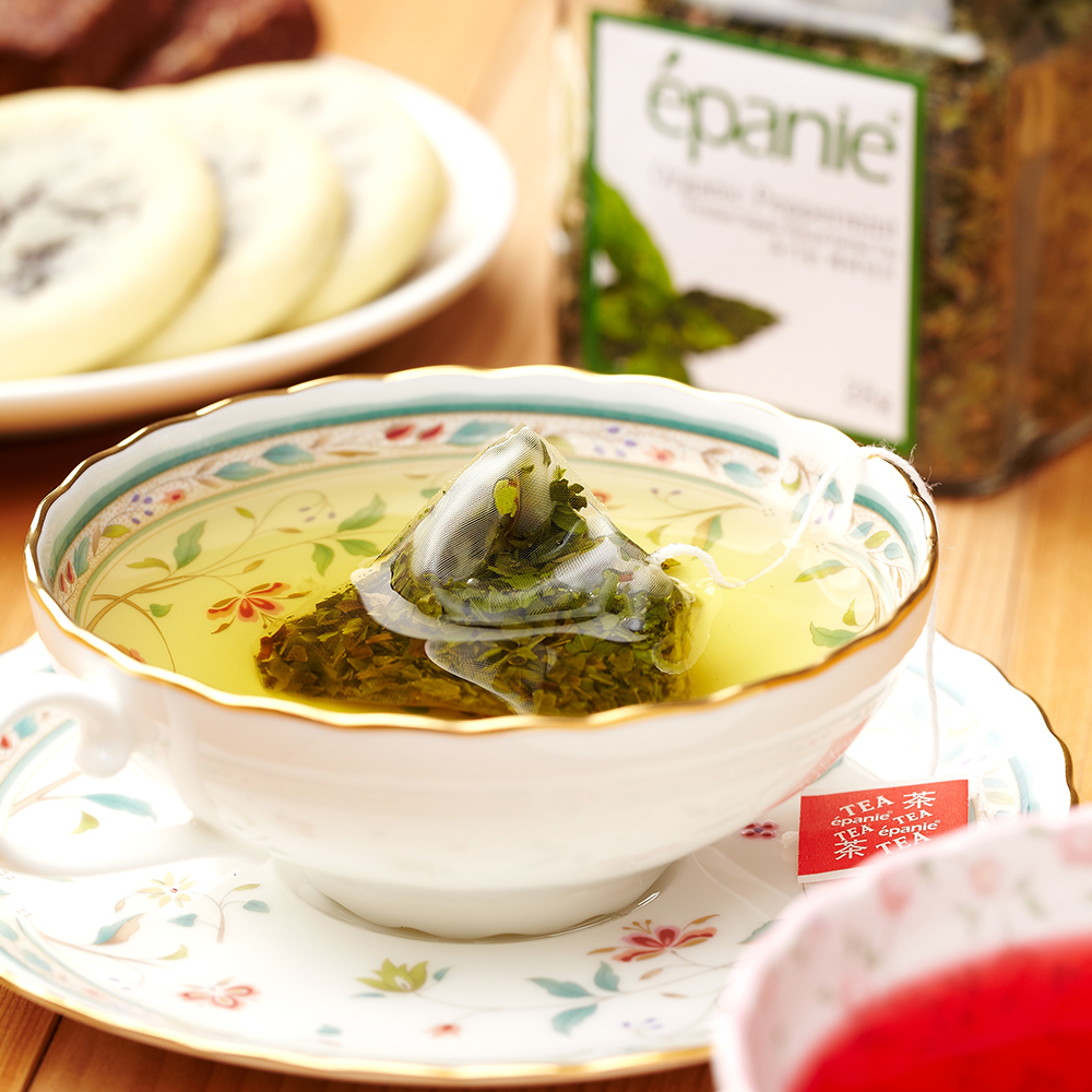 에빠니 유기농 허브차 페퍼민트차 1.5g 허브티 삼각티백 30개입, 1개 - 상세 이미지 3