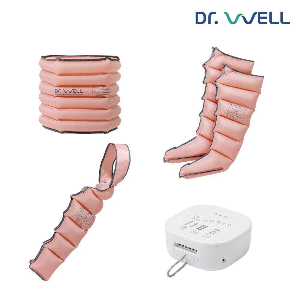 닥터웰 에어미 6구 공기압 마사지 풀 세트 DR-5600 (본체+다리+팔+허리) - 상세 이미지 3