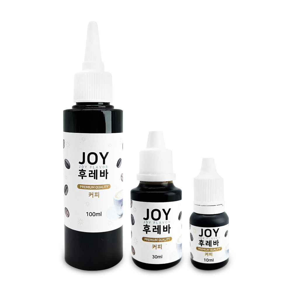 조이후레바 커피향 단품 10ml 30ml 100ml/슬라임향료 슬라임재료 슬라임향 액상향료 식품첨가물