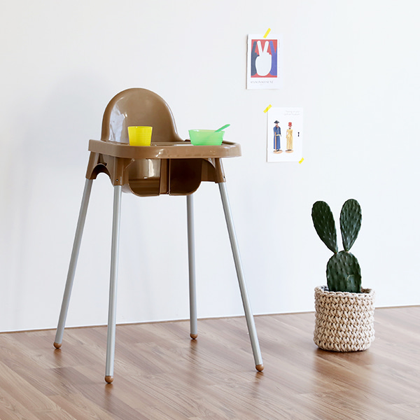 아기 하이체어 유아 식탁의자 식당 업소용 아기의자