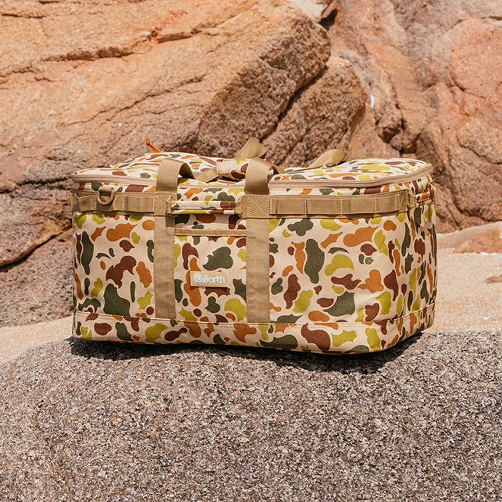 디얼스 캠핑 52L 카모 멀티백 수납 가방 밀리터리 보관 용품 파우치 카고백 멀티캠 블랙