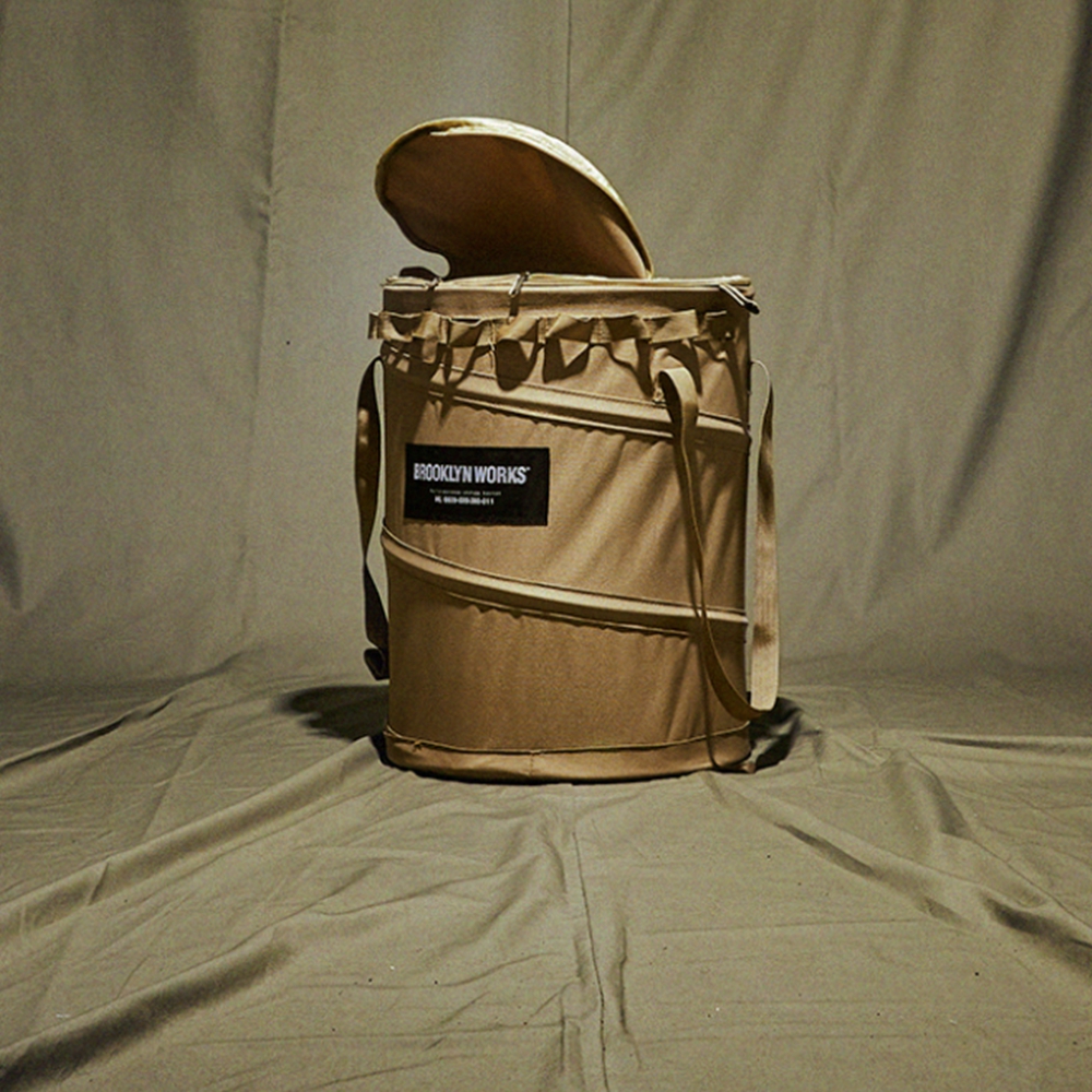 브루클린웍스 팝업 백 휴지통 캠핑가방