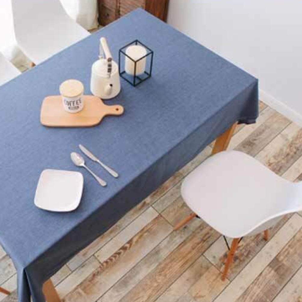 감성 캠핑용 테이블보 린넨 롤 테이블 매트 가을 캠핑 테이블보