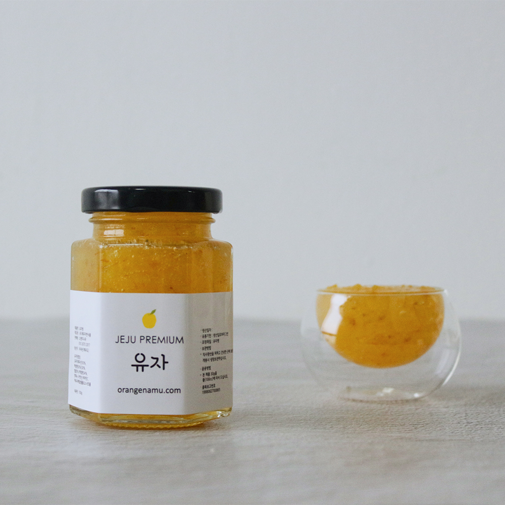 프리미엄 제주 꿀유자청 유자차 150g