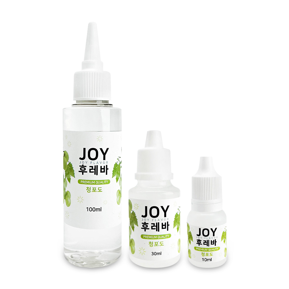 조이후레바 청포도향 단품 10ml 30ml 100ml/식품첨가물 향료 플레이버 후레바 VG PG 글리세린 프로필렌글리콜