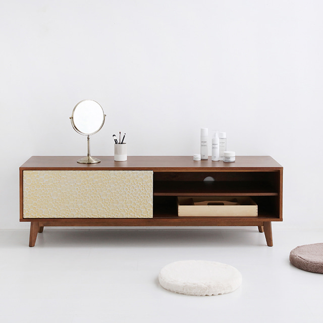 (서울/인근경기지역 직배송) FLORY TV거실장 1400x400x450mm, 0438.2547