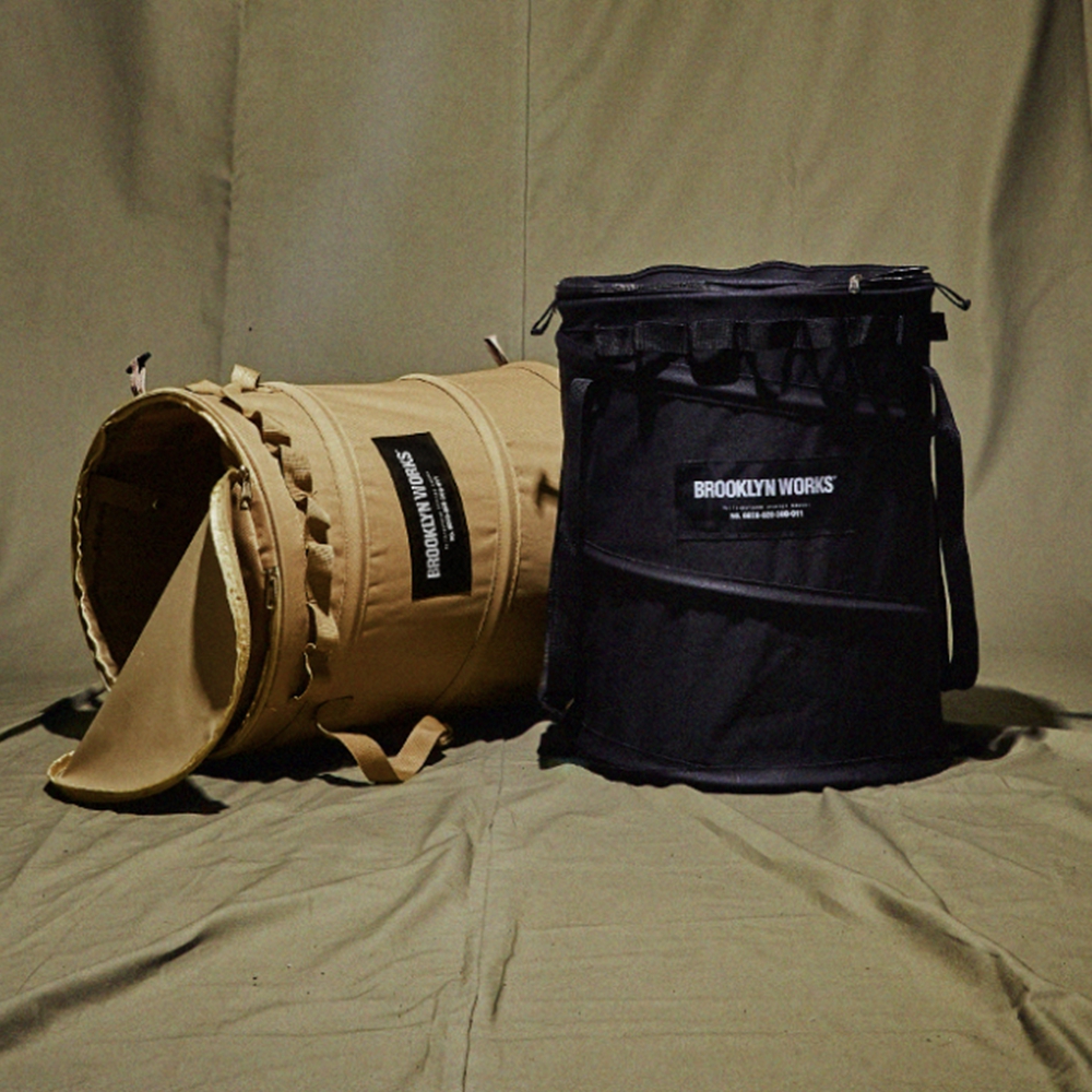 브루클린웍스 팝업 백 휴지통 캠핑가방