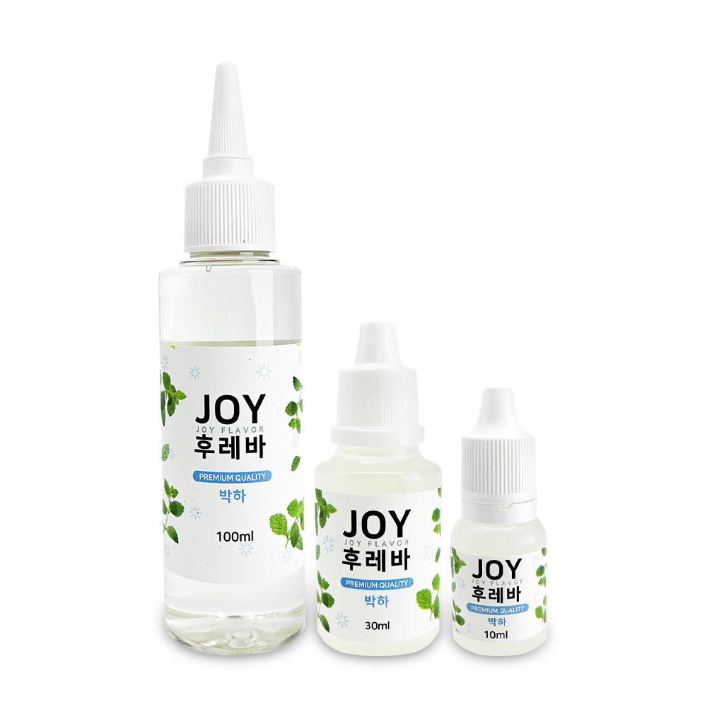 조이후레바 박하향 단품 10ml 30ml 100ml/식품첨가물 향료 플레이버 후레바 VG PG 글리세린 프로필렌글리콜
