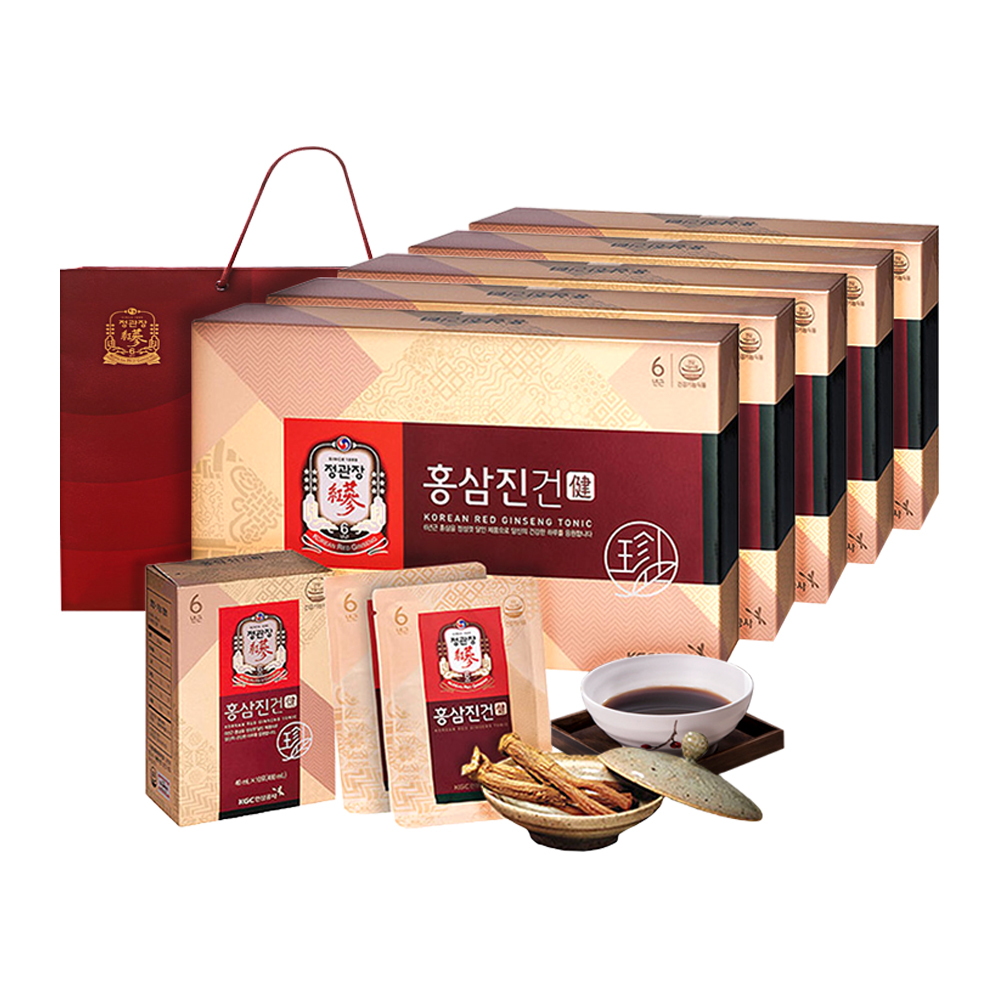 정관장 홍삼진건 40ml x 30개입 5세트 (쇼핑백포함) - 상세 이미지 2