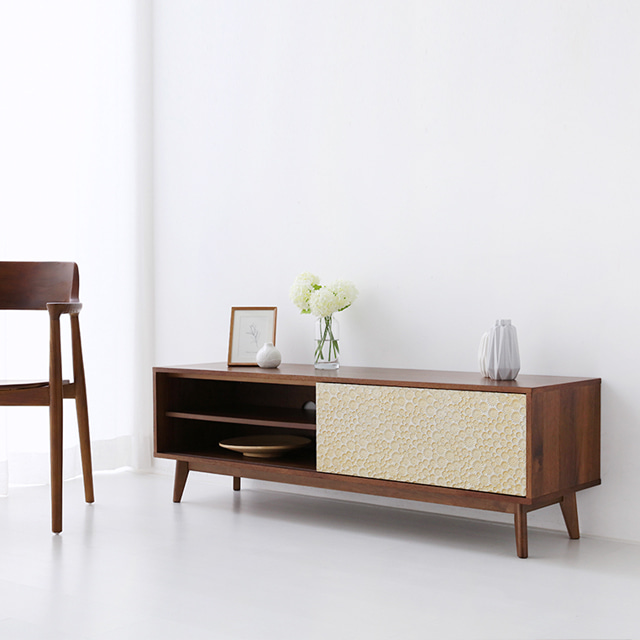 (서울/인근경기지역 직배송) FLORY TV거실장 1400x400x450mm, 0438.2547