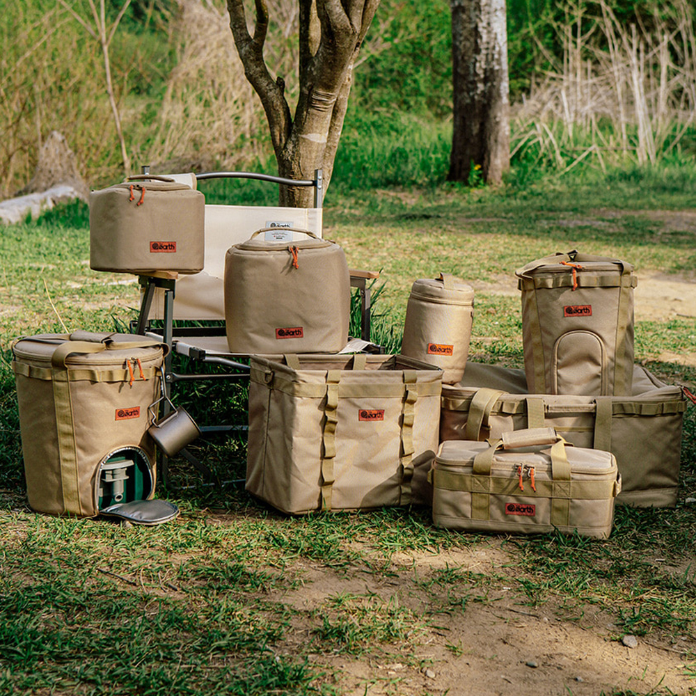 디얼스 캠핑 52L 카모 멀티백 수납 가방 밀리터리 보관 용품 파우치 카고백 멀티캠 블랙