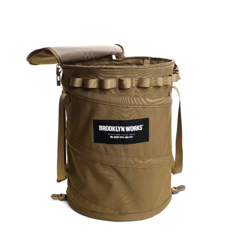 브루클린웍스 팝업 백 휴지통 캠핑가방