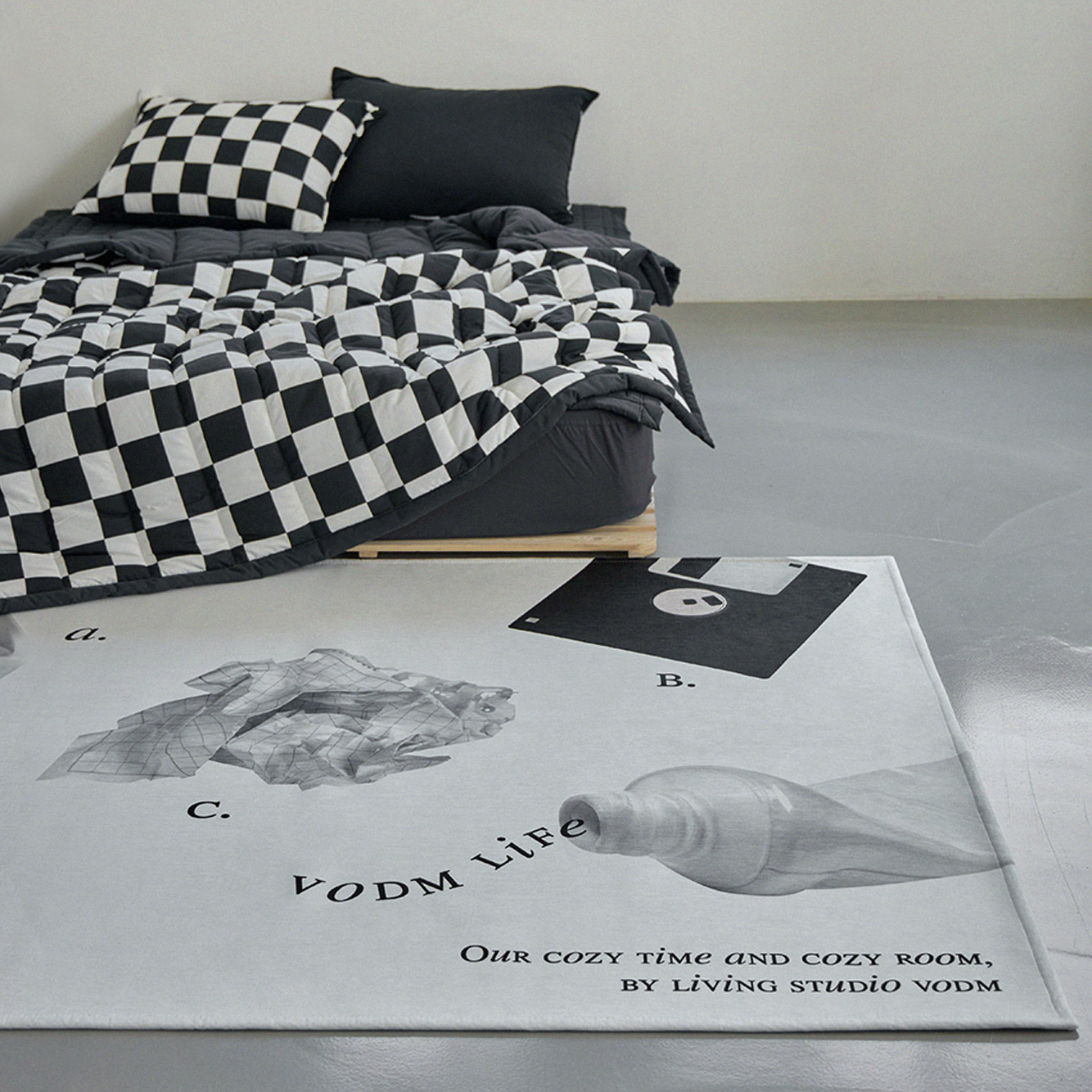 Objet Rug 8ball white, 100x150cm - 상세 이미지 5