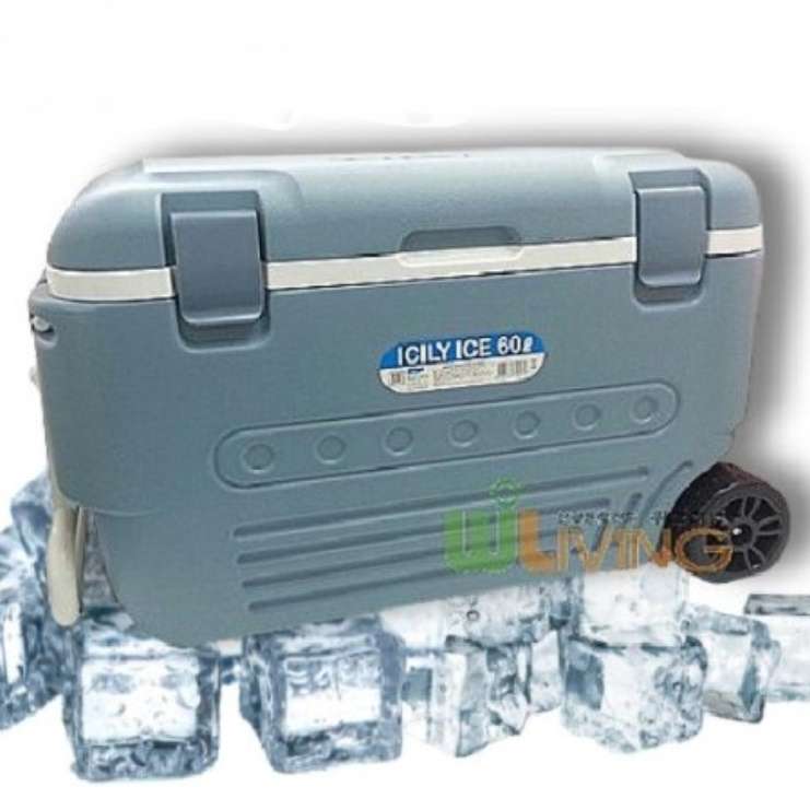 대형 캠핑용아이스박스 이동식 바퀴형 바퀴달린 아이스박스