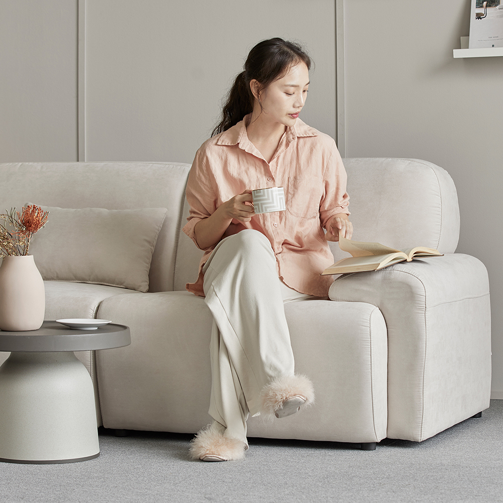 [무료배송] 원더링 아쿠아텍스 3인용 패브릭 소파