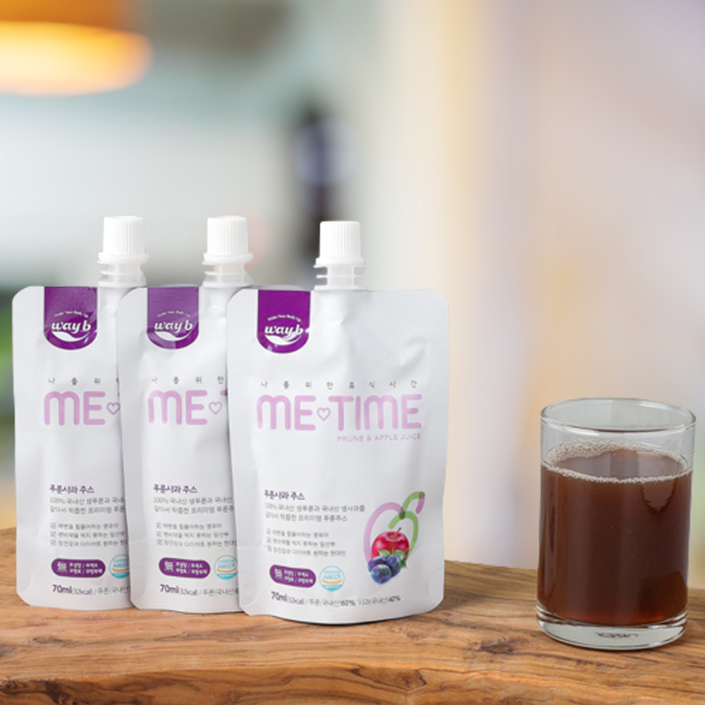 국내산 100% 착즙 푸른 쥬스 30포 푸룬 사과 주스 임산부 과채주스 - 상세 이미지 3