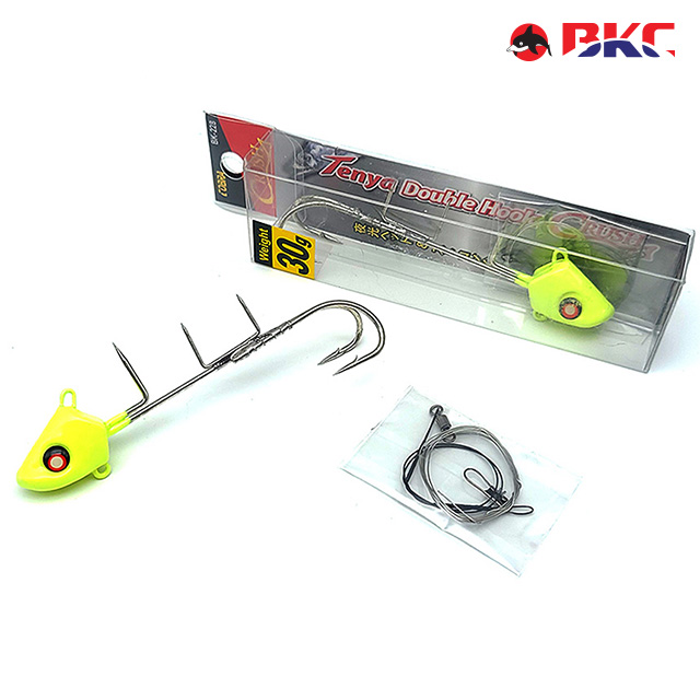 백경 갈치 텐야 지그 풀치 루어 낚시 바늘 더블훅 크러쉬 BK-228 15g - 상세 이미지 2