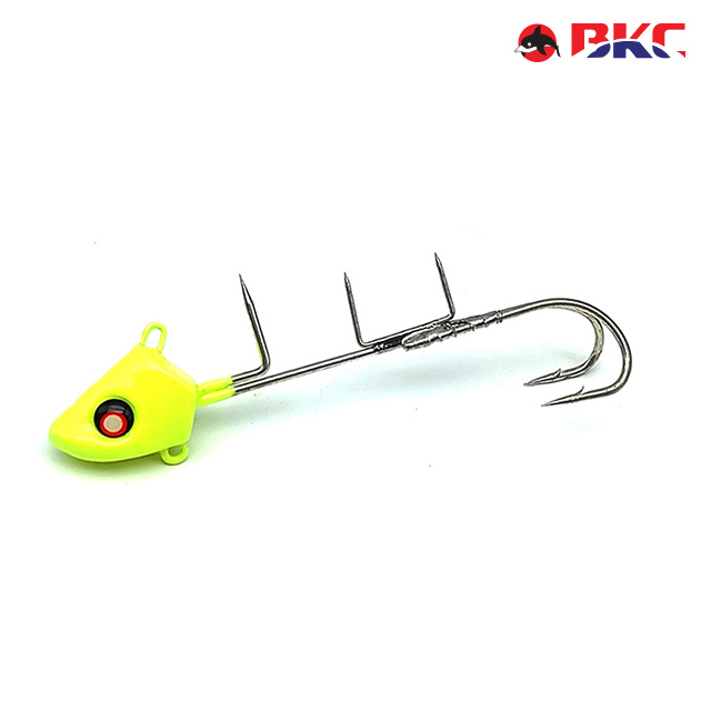 백경 갈치 텐야 지그 풀치 루어 낚시 바늘 더블훅 크러쉬 BK-228 15g - 상품 이미지