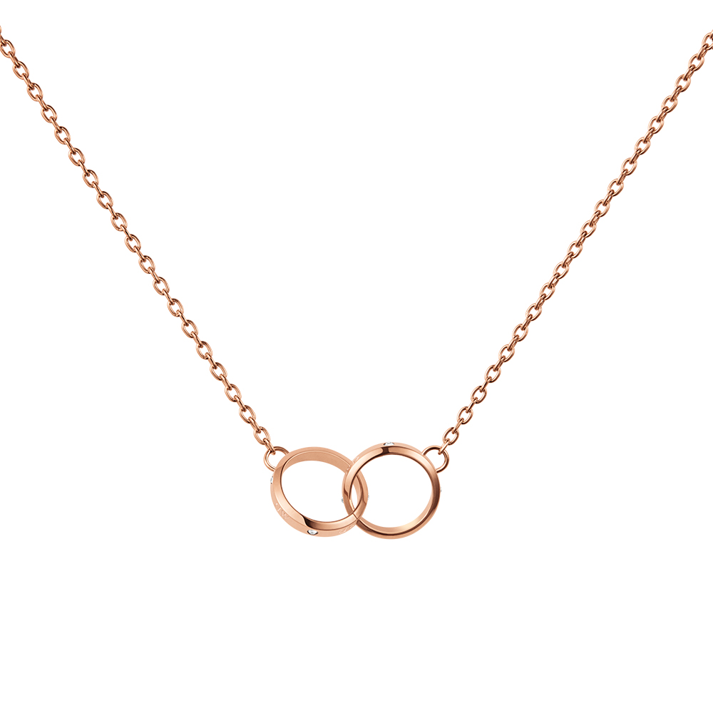 다니엘 웰링턴 CLASSIC LUMINE UNITY NECKLACE 크리스탈 장식 목걸이 - 메인 이미지