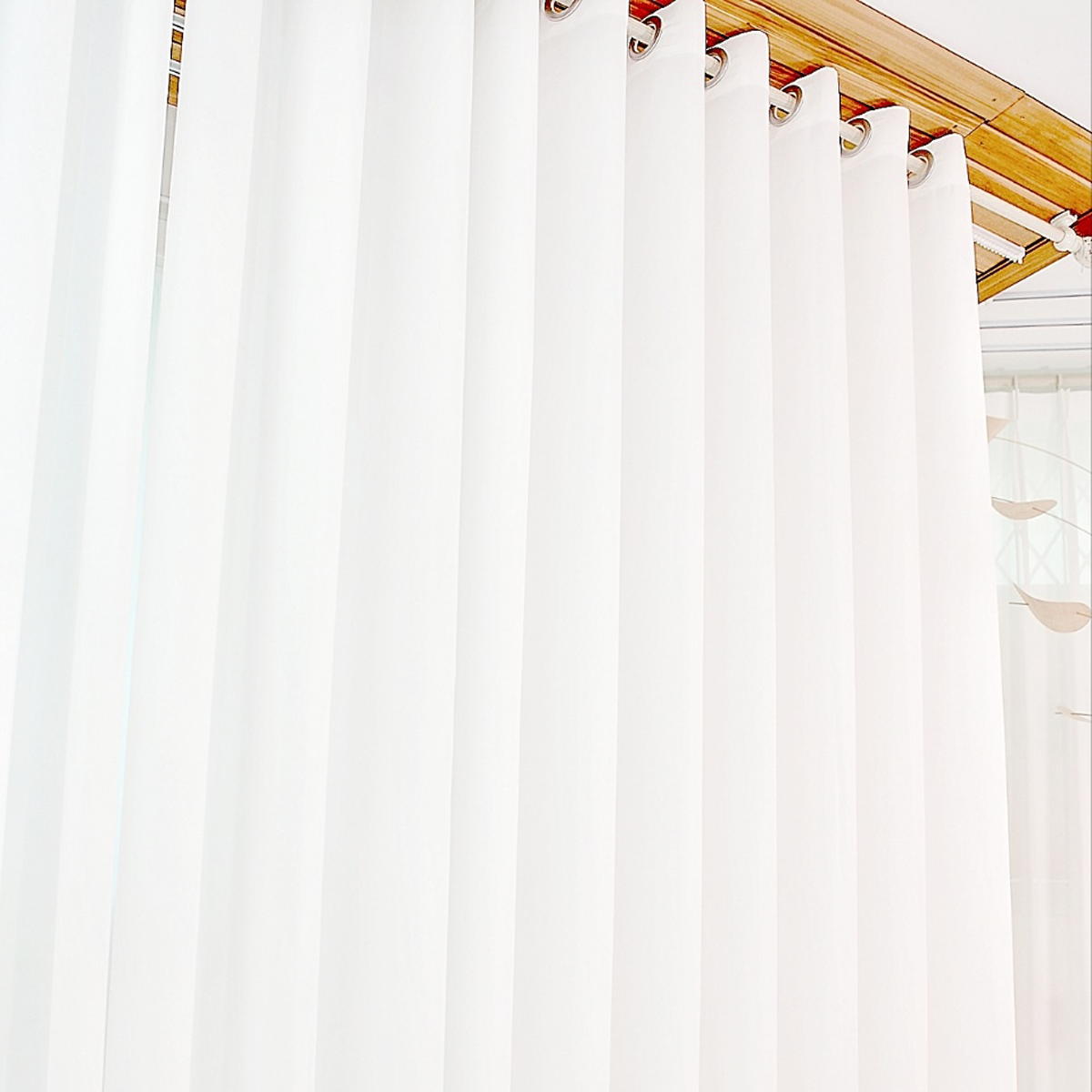 아르일랑 속커튼 아일렛 타입 100% 맞춤제작 1cm 부들쉬폰