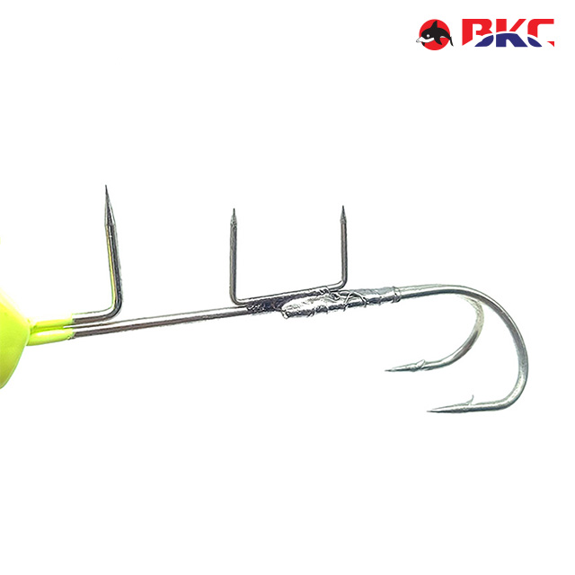 백경 갈치 텐야 지그 풀치 루어 낚시 바늘 더블훅 크러쉬 BK-228 15g - 상세 이미지 3