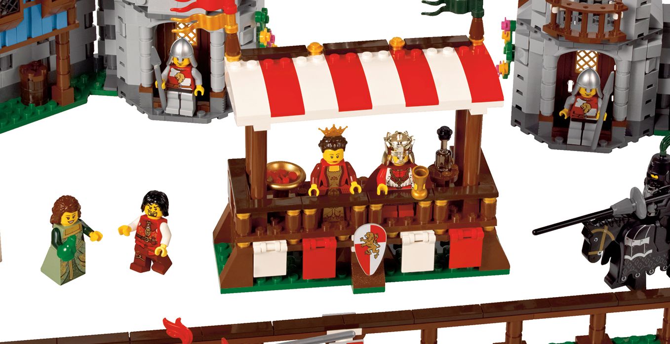 레고 킹덤 10223 중세 왕국 기사들의 마상 경기 결투 사자성 - G마켓 모바일