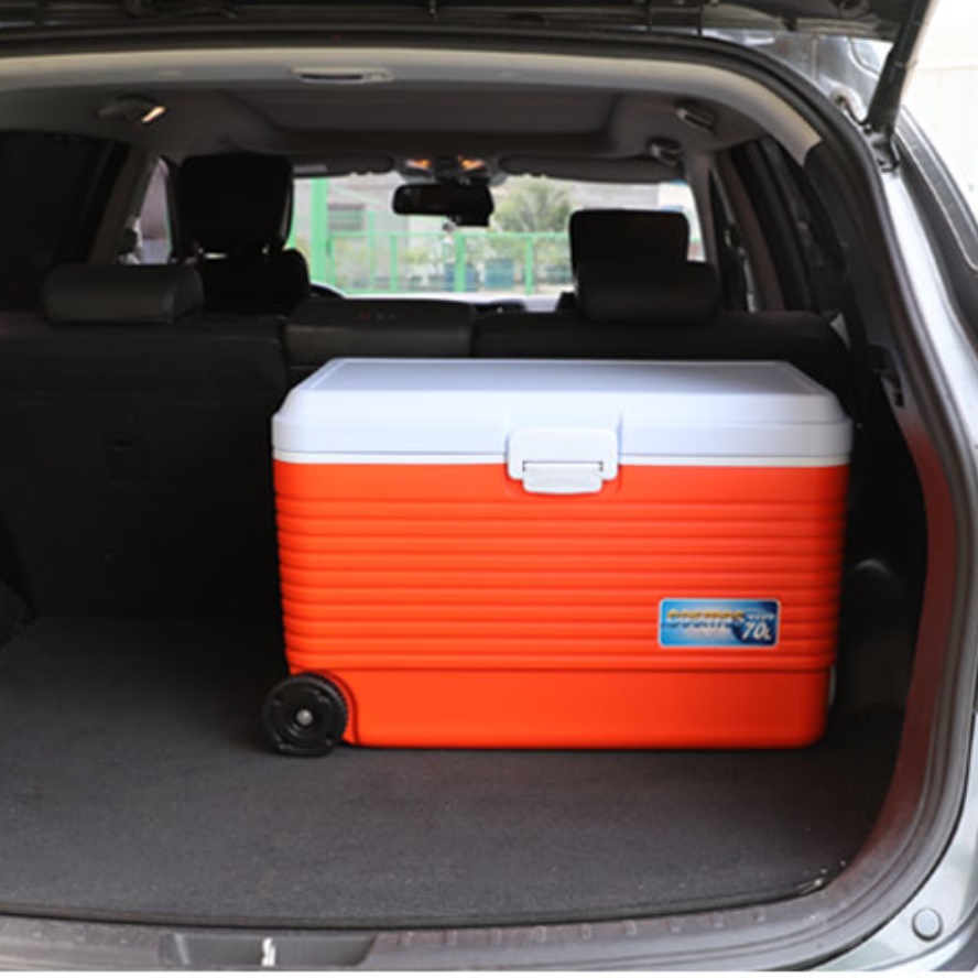 캠핑용아이스박스 바퀴달린 바퀴형 이동식 아이스박스 70L