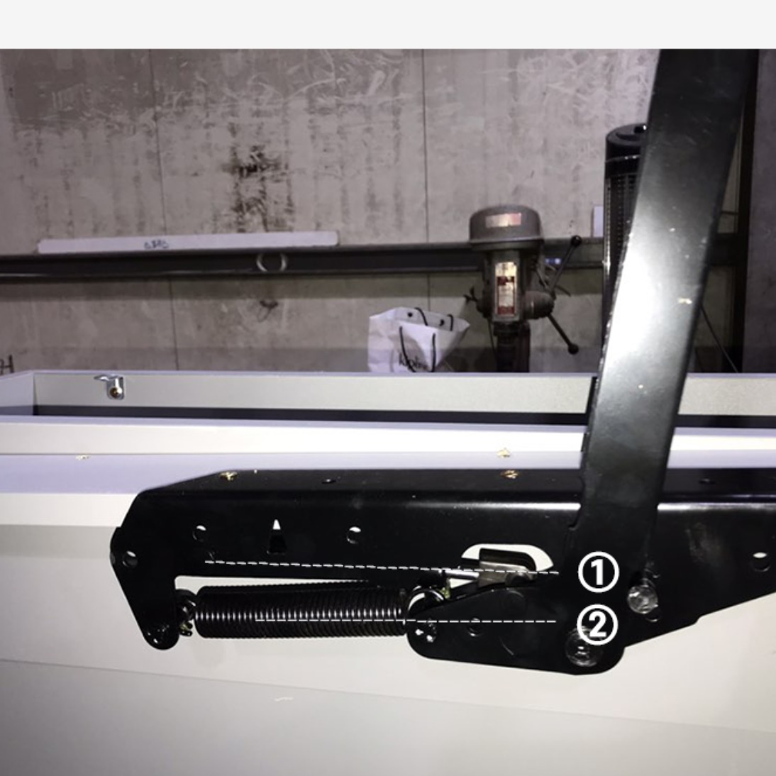 바퀴 이동식 리프팅 테이블 기능성 거실 테이블 높은 소파 테이블