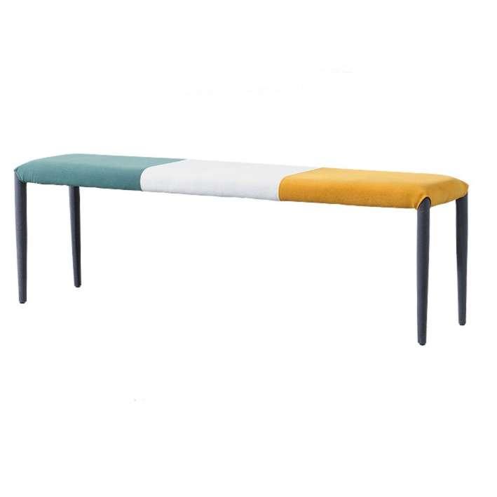 편안한식탁의자 쿠션벤치의자 튼튼한 벤치형 식당용의자