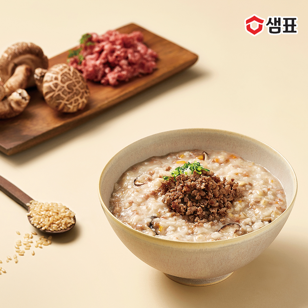 샘표 밸런스죽 420g 7종 3+3개 골라담기 /소고기 전복삼계 오곡 팥죽 호박죽 닭백숙 - 상세 이미지 2