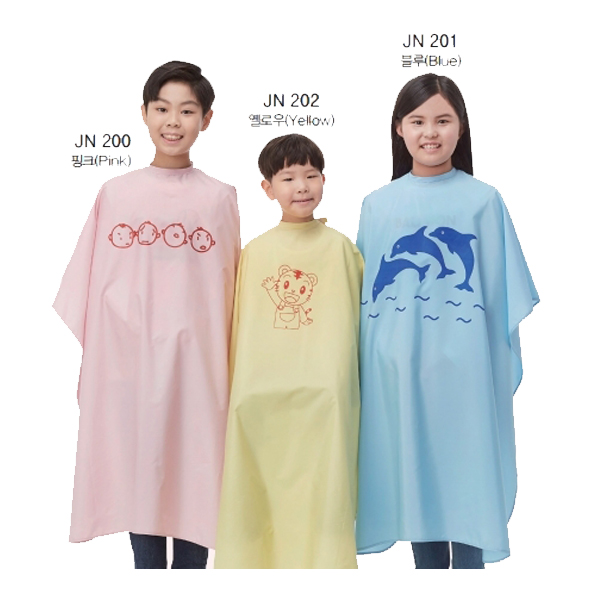 라인가운 어린이 커트보(벨크로) JN200,JN201,JN202 - 상품 이미지
