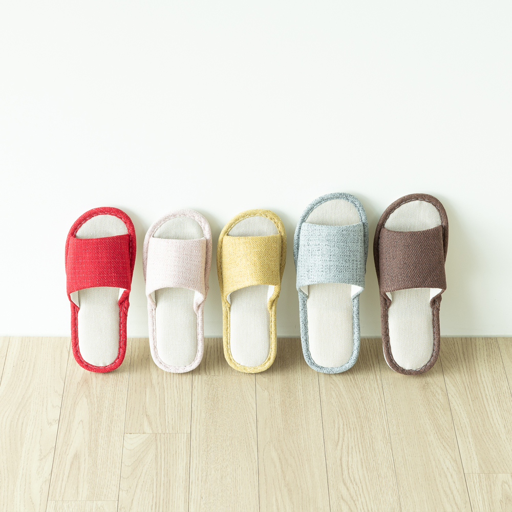 할메이드 층간소음 실내화 거실화 거실 사무실 쿠션 실내 코지린넨슬리퍼