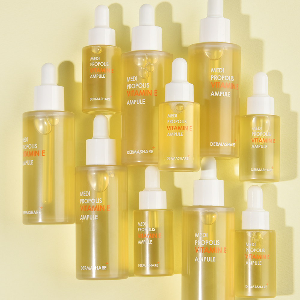 더마쉐어 메디 프로폴리스 비타민E 보습 영양 히알루론산 진정 수분 앰플 20mL+50mL 이미지 7