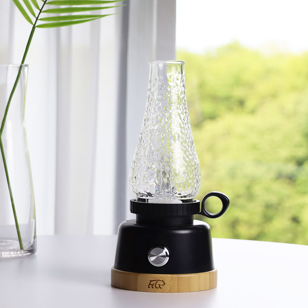 헬로그라운드 동고동락 충전식 유리관 LED 감성캠핑랜턴 배터리 포함 차박용품 조명 텐트