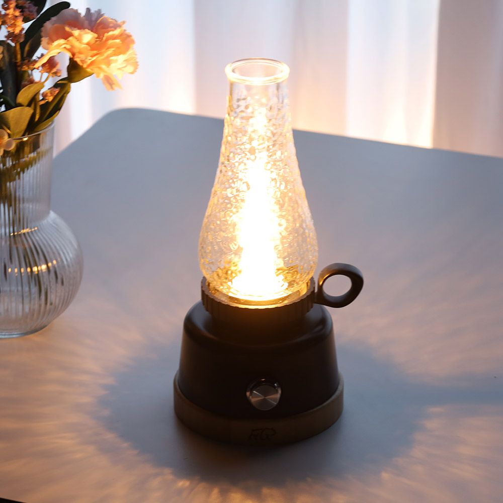 헬로그라운드 동고동락 충전식 유리관 LED 감성캠핑랜턴 배터리 포함 차박용품 조명 텐트