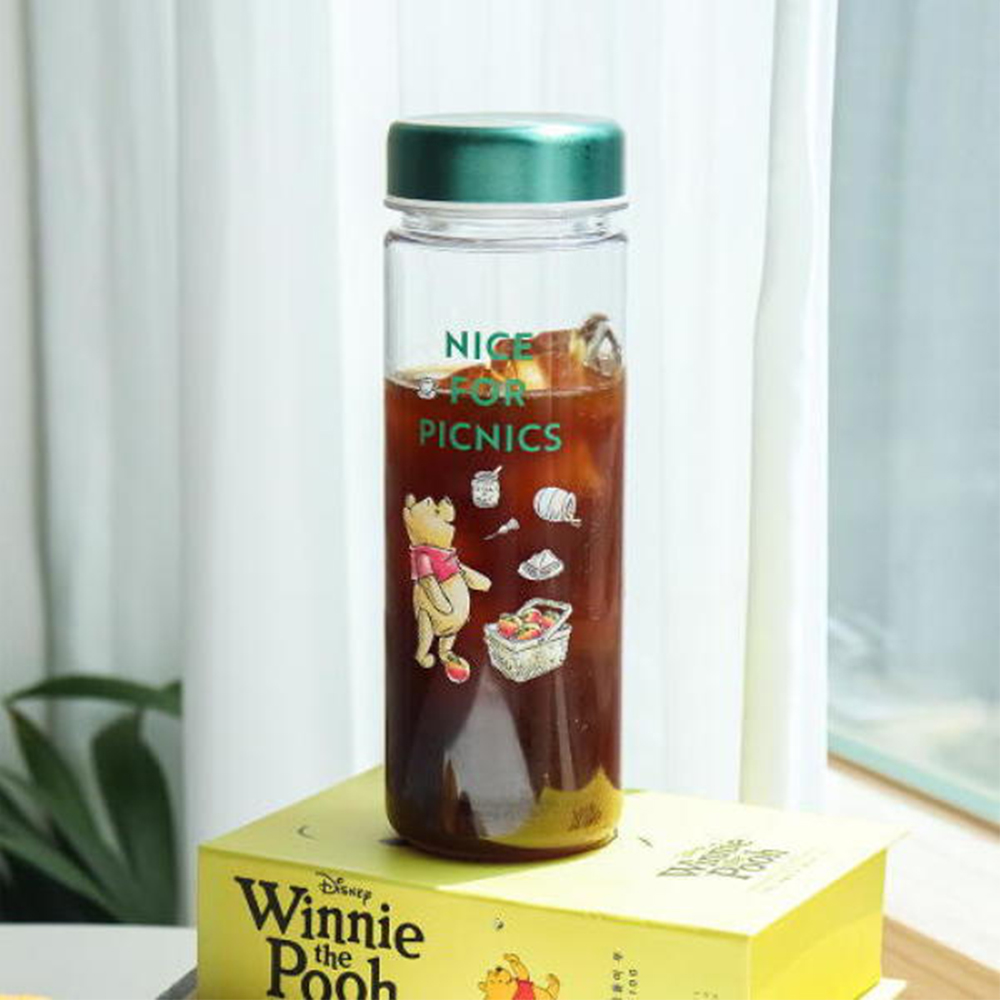 디즈니 푸 캡 텀블러 푸의 피크닉 문일 350ml - 상세 이미지 2