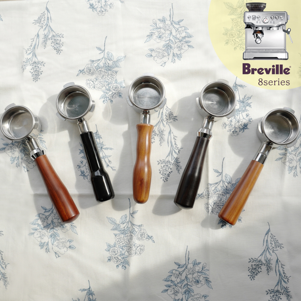 [호환] 54mm 브레빌 바텀리스 포터필터 870 876 880 로즈우드 바스켓 미포함