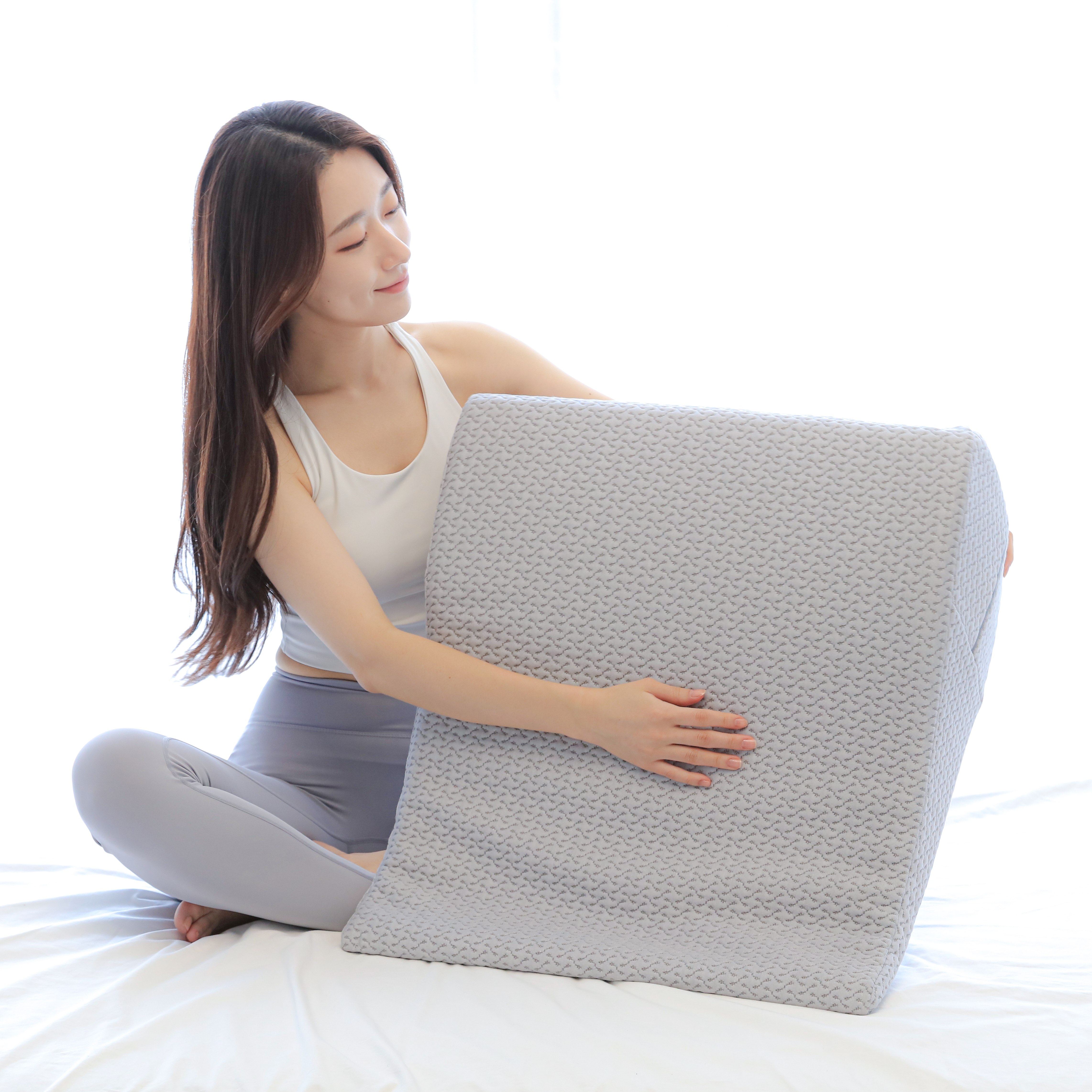 씨위너 역류성식도염 베개 M 역류방지 이석증 웨지필로우 임산부 높은 상체 쿠션