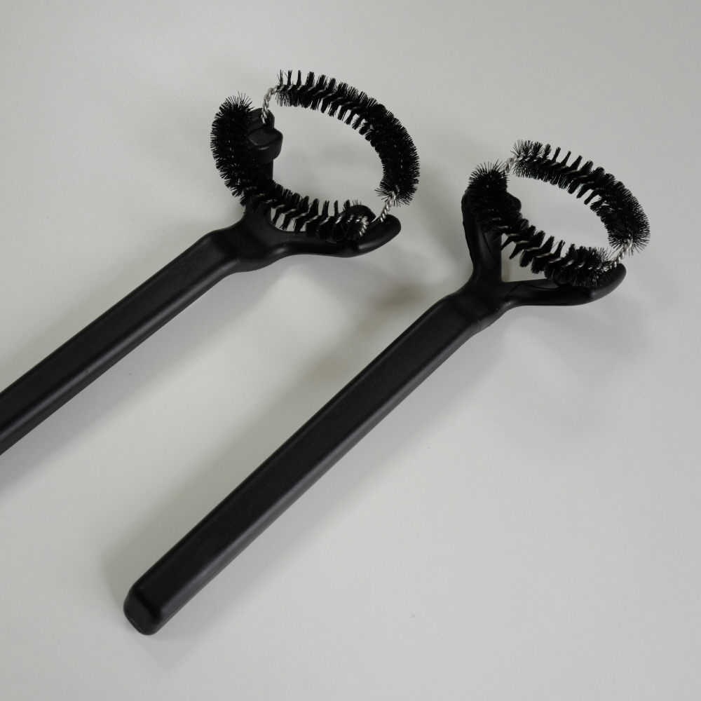 커피브러쉬 원형 커피머신 청소 솔 브러쉬 58mm - 상세 이미지 2