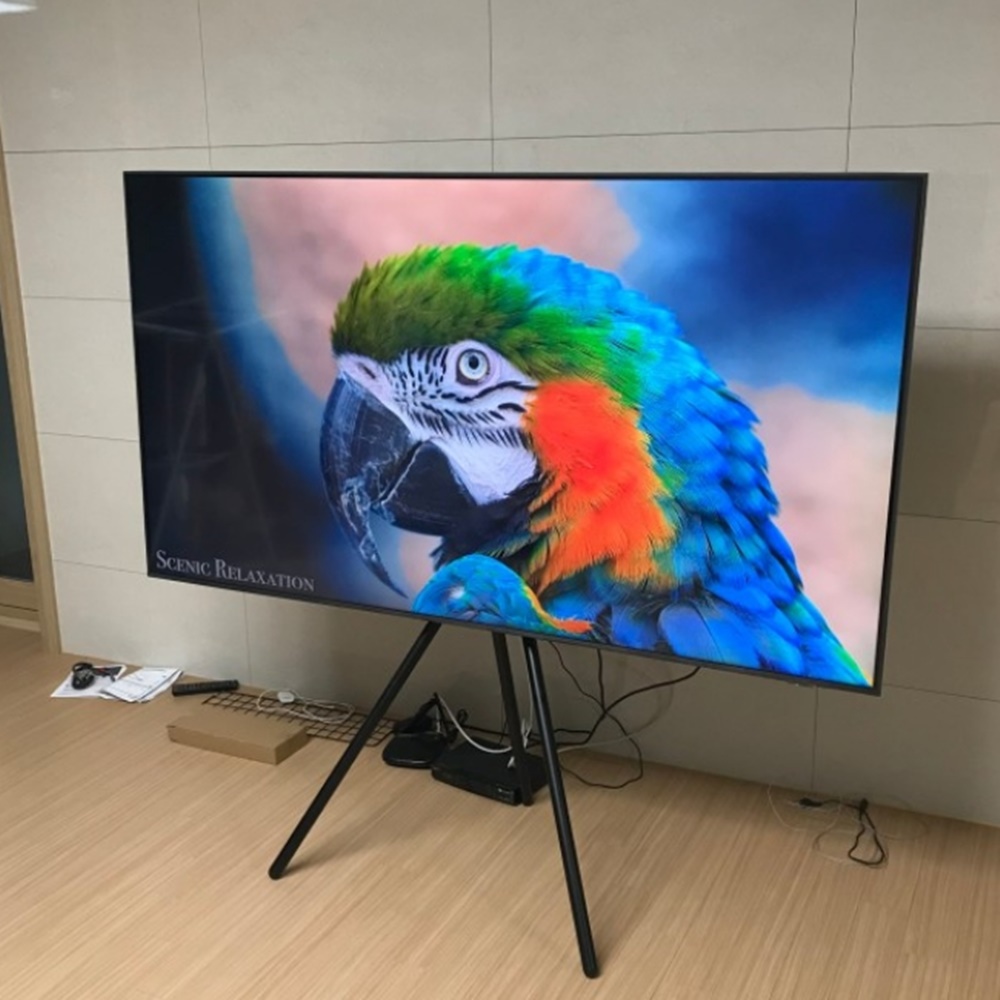삼성 LG 호환 이젤형 티비 거치대 간편설치 거실형 스탠드 - 상세 이미지 4
