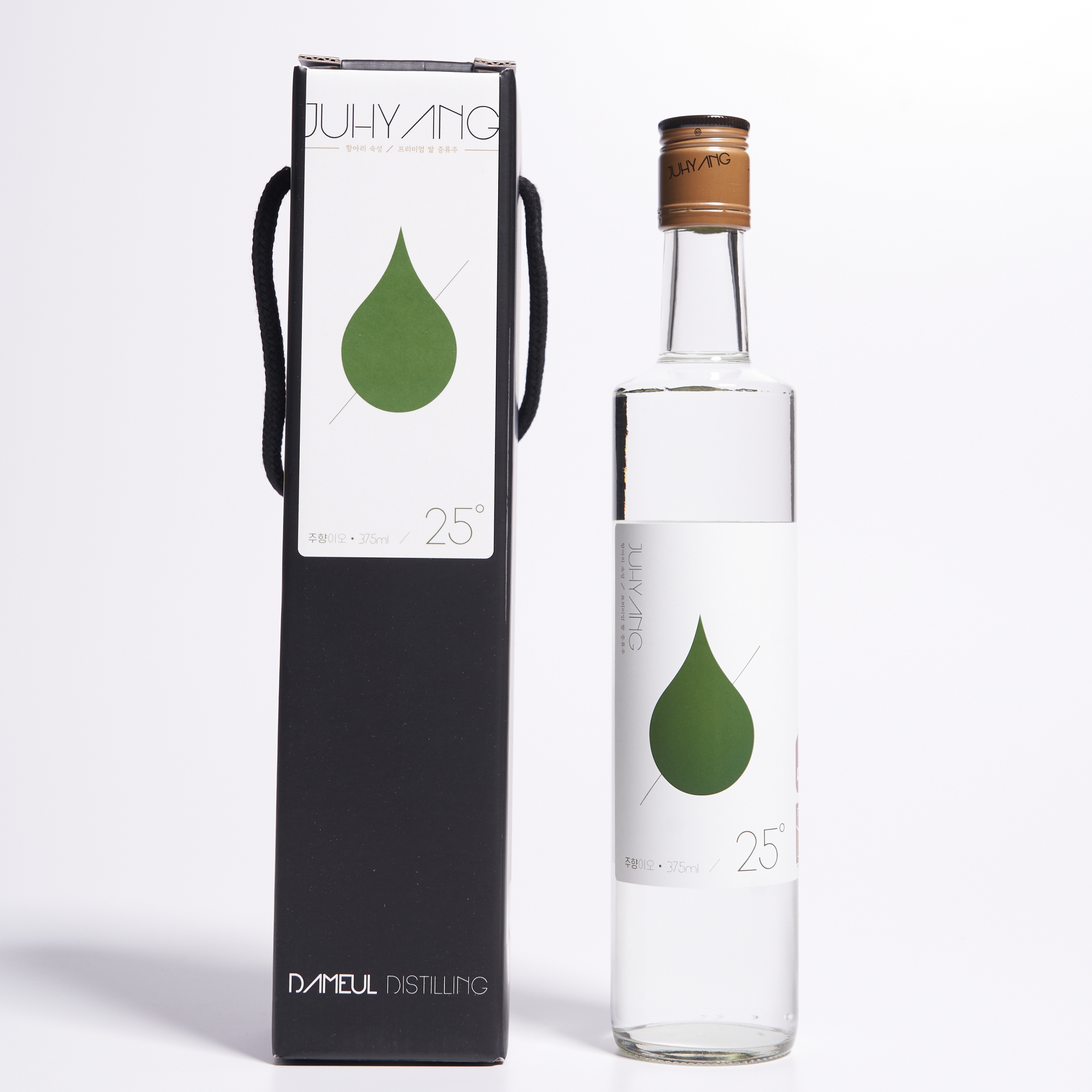 주향이오 소주 25도 375ml 증류주 전통주 담을술공방(케이스포함) - 상품 이미지