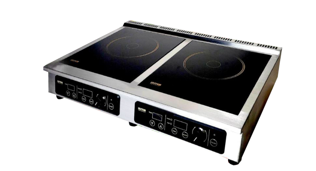 업소용인덕션 2구 이동식 전기레인지 이동형 인스템 렌지 고화력 PC방 주방 식당 5KW