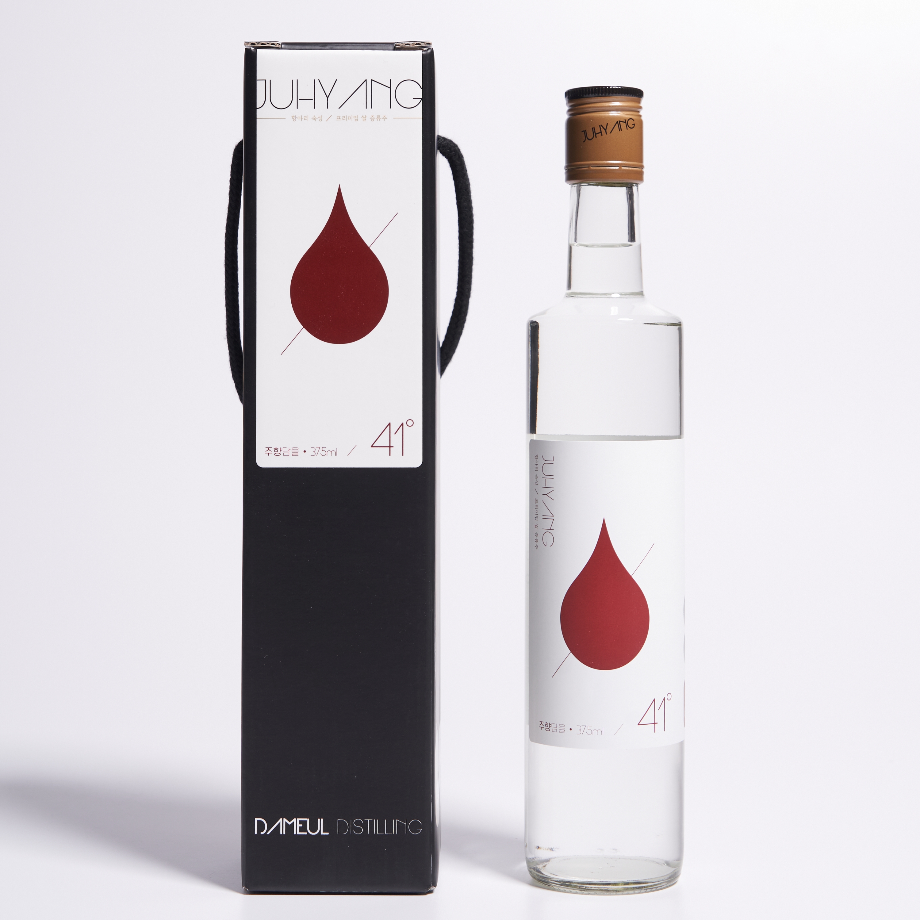주향담을 소주 41도 375ml 3년 숙성 증류주 담을술공방(케이스포함) - 메인 이미지