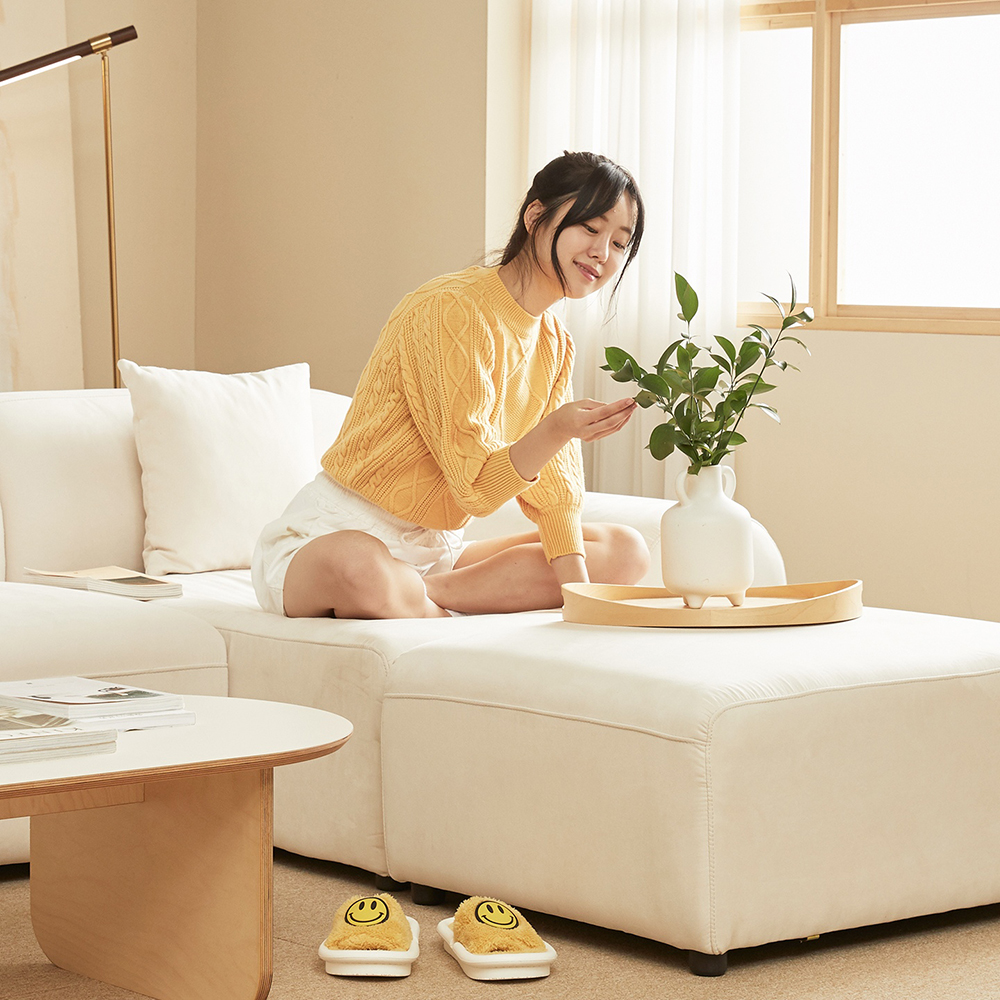 [무료배송] 모노 3인용 아쿠아텍스 패브릭 모듈 소파 일반형2