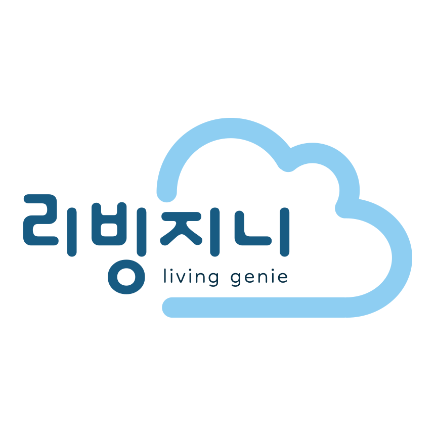 리빙지니 스토어 로고