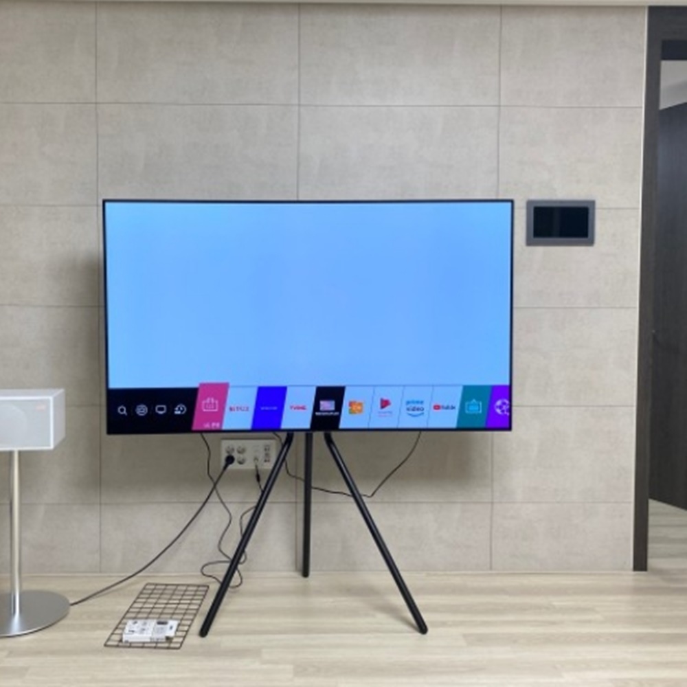 삼성 LG 호환 이젤형 티비 거치대 간편설치 거실형 스탠드 - 상세 이미지 2