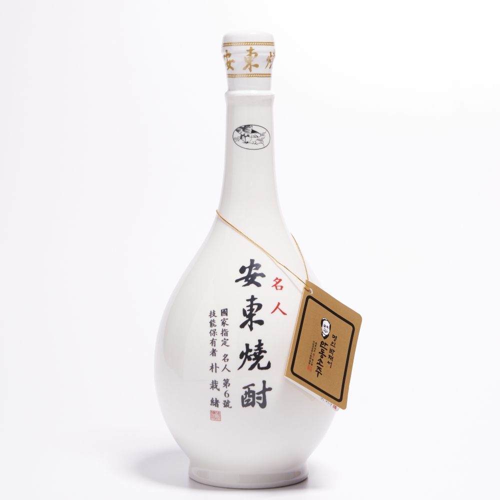 박재서 안동소주 명인 45도 800ml 호리병 선물세트(케이스,쇼핑백 포함) - 상세 이미지 2