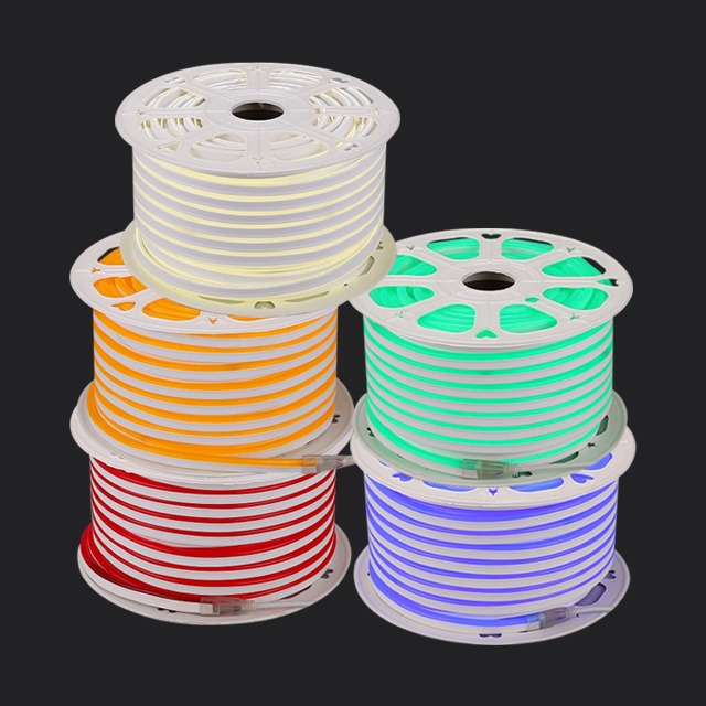 LED 네온플렉스 논네온 50M 플렉시블 줄네온 5colors 간접등 경관조명 - 상품 이미지