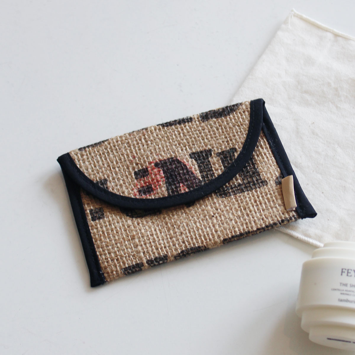 비니 카드 지갑 / Beanie Card Wallet [블랙] - 상세 이미지 4