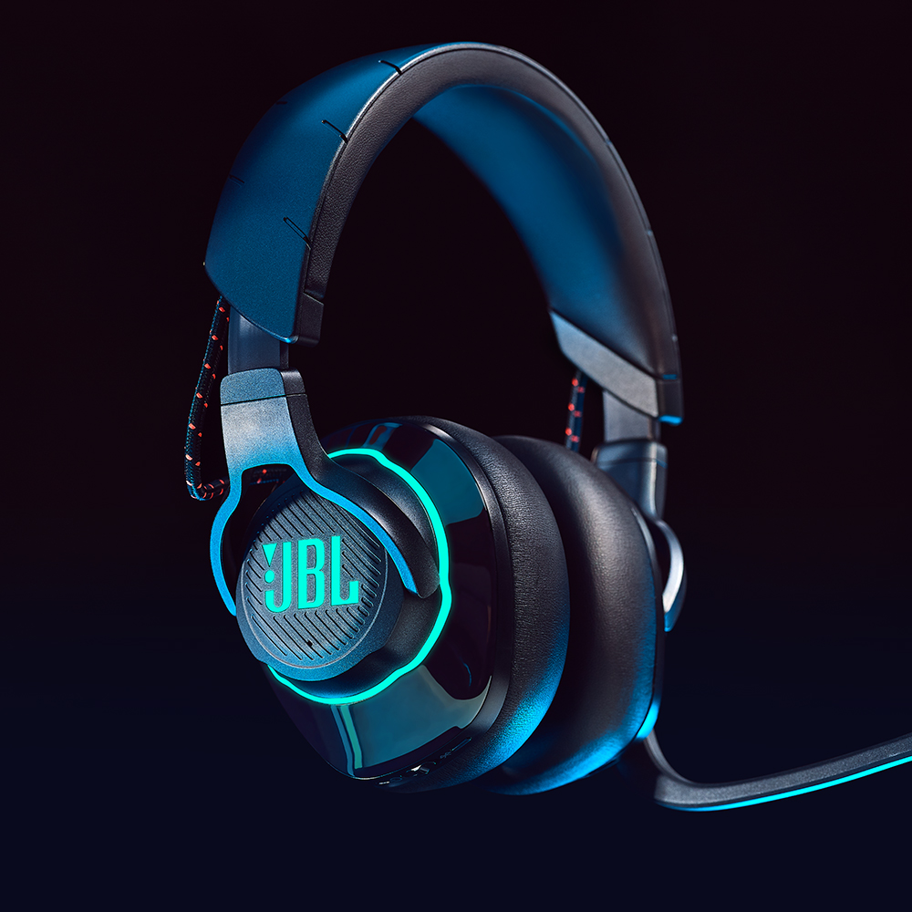 삼성공식파트너 JBL QUANTUM 810 퀀텀 무선 게이밍 헤드셋 블랙 - 상세 이미지 2